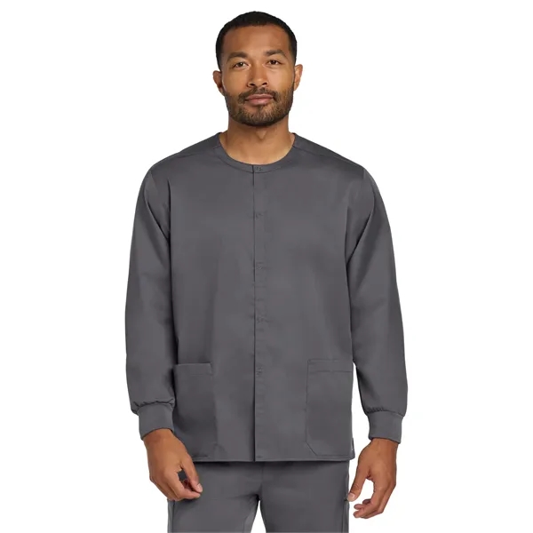 WonderWink Unisex WorkFlex Snap-Front Scrub Jacket... from ASI 84863 SanMar