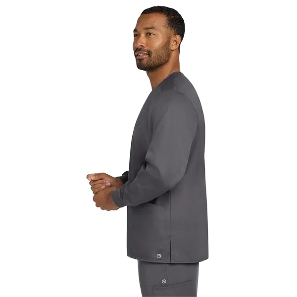 WonderWink Unisex WorkFlex Snap-Front Scrub Jacket... from ASI 84863 SanMar