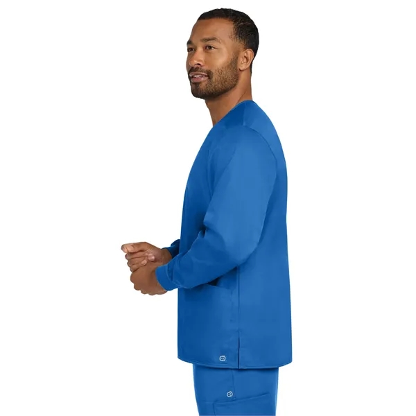 WonderWink Unisex WorkFlex Snap-Front Scrub Jacket... from ASI 84863 SanMar