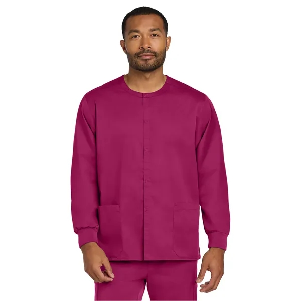 WonderWink Unisex WorkFlex Snap-Front Scrub Jacket... from ASI 84863 SanMar
