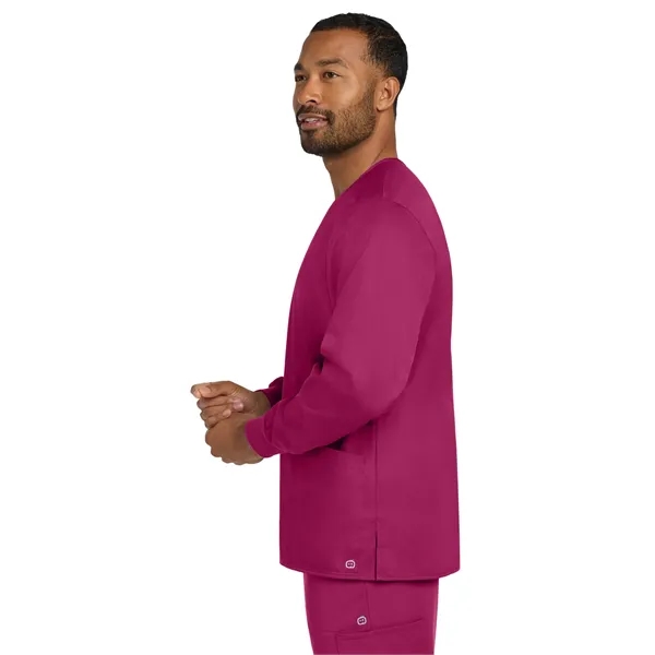 WonderWink Unisex WorkFlex Snap-Front Scrub Jacket... from ASI 84863 SanMar