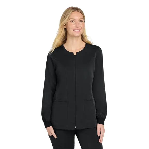 WonderWink Women's Premiere Flex Full-Zip Scrub Jacket... from ASI 84863 SanMar