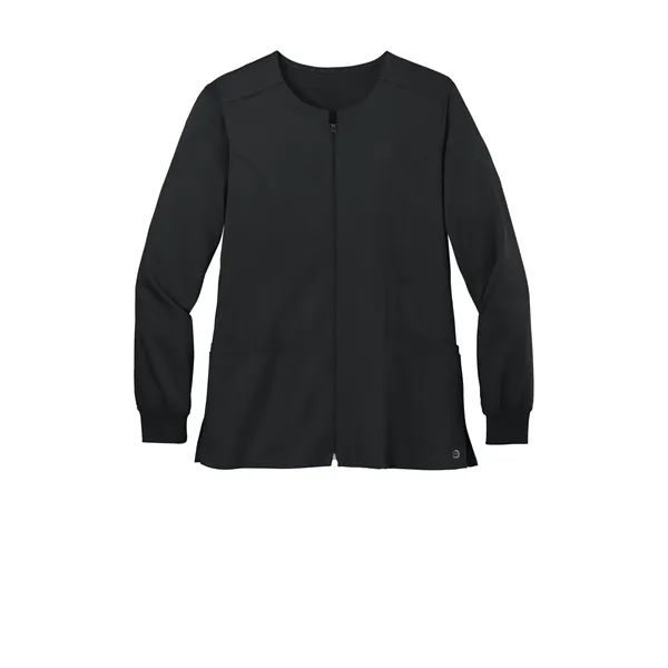 WonderWink Women's Premiere Flex Full-Zip Scrub Jacket... from ASI 84863 SanMar