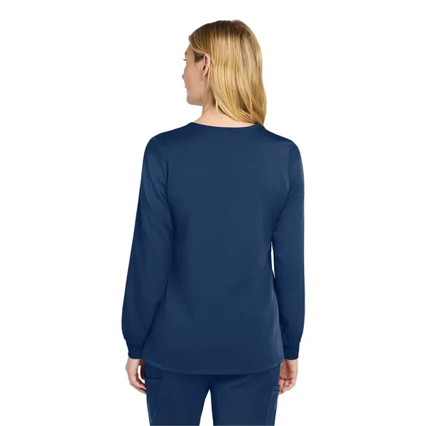 WonderWink Women's Premiere Flex Full-Zip Scrub Jacket... from ASI 84863 SanMar