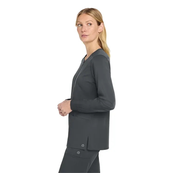WonderWink Women's Premiere Flex Full-Zip Scrub Jacket... from ASI 84863 SanMar