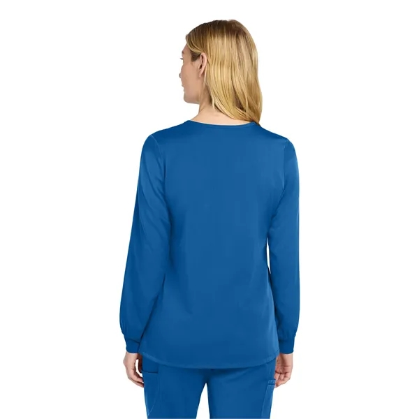 WonderWink Women's Premiere Flex Full-Zip Scrub Jacket... from ASI 84863 SanMar