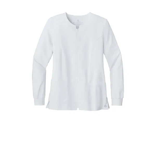 WonderWink Women's Premiere Flex Full-Zip Scrub Jacket... from ASI 84863 SanMar