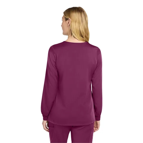 WonderWink Women's Premiere Flex Full-Zip Scrub Jacket... from ASI 84863 SanMar