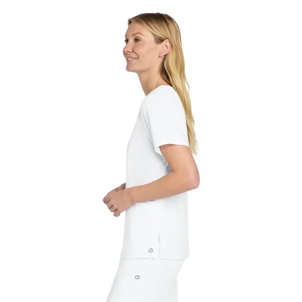 WonderWink Women's Premiere Flex Mock Wrap Top... from ASI 84863 SanMar