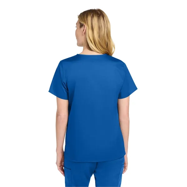 WonderWink Women's WorkFlex Mock Wrap Top... from ASI 84863 SanMar