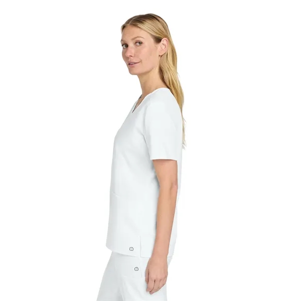 WonderWink Women's WorkFlex Mock Wrap Top... from ASI 84863 SanMar