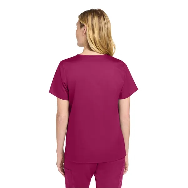 WonderWink Women's WorkFlex Mock Wrap Top... from ASI 84863 SanMar