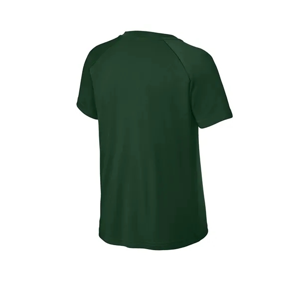 Sport-Tek Youth PosiCharge Competitor 2-Button Henley... from ASI 84863 SanMar