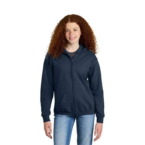 Gildan Youth Heavy Blend Full-Zip Hooded Sweatshirt.... from ASI 84863 SanMar