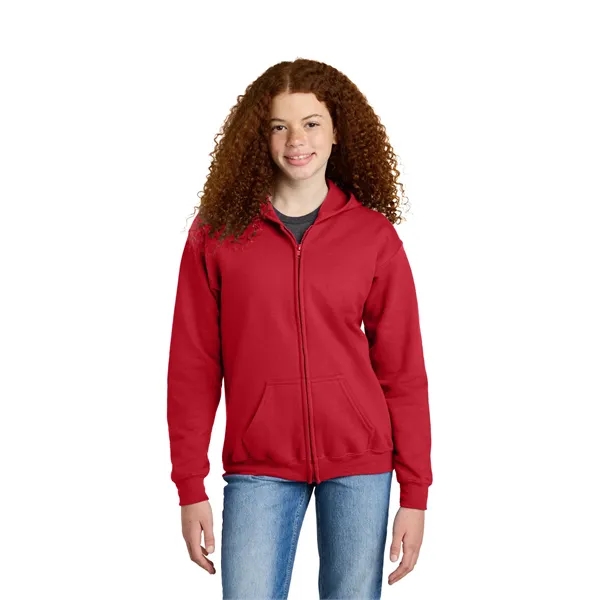 Gildan Youth Heavy Blend Full-Zip Hooded Sweatshirt.... from ASI 84863 SanMar