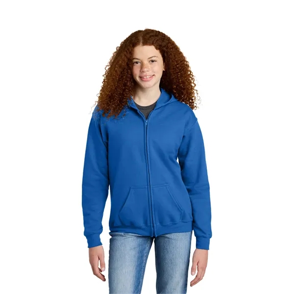 Gildan Youth Heavy Blend Full-Zip Hooded Sweatshirt.... from ASI 84863 SanMar