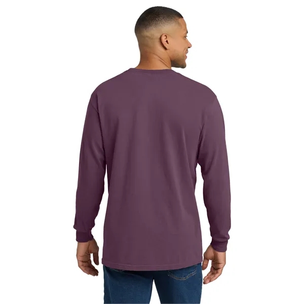 COMFORT COLORS Heavyweight Ring Spun Long Sleeve Pocket Tee.... from ASI 84863 SanMar