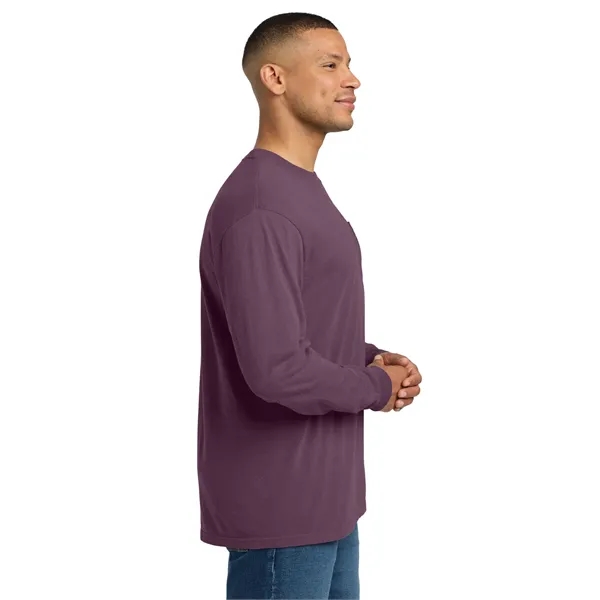 COMFORT COLORS Heavyweight Ring Spun Long Sleeve Pocket Tee.... from ASI 84863 SanMar