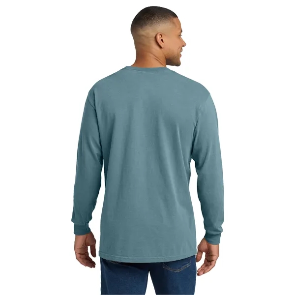 COMFORT COLORS Heavyweight Ring Spun Long Sleeve Pocket Tee.... from ASI 84863 SanMar