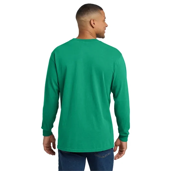 COMFORT COLORS Heavyweight Ring Spun Long Sleeve Pocket Tee.... from ASI 84863 SanMar