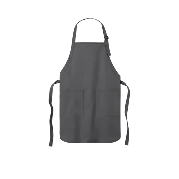 Port Authority Full-Length Two-Pocket Bib Apron.... from ASI 84863 SanMar