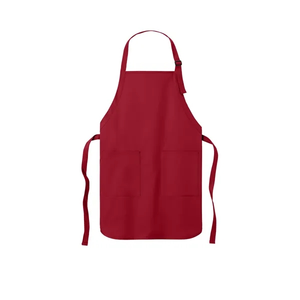 Port Authority Full-Length Two-Pocket Bib Apron.... from ASI 84863 SanMar