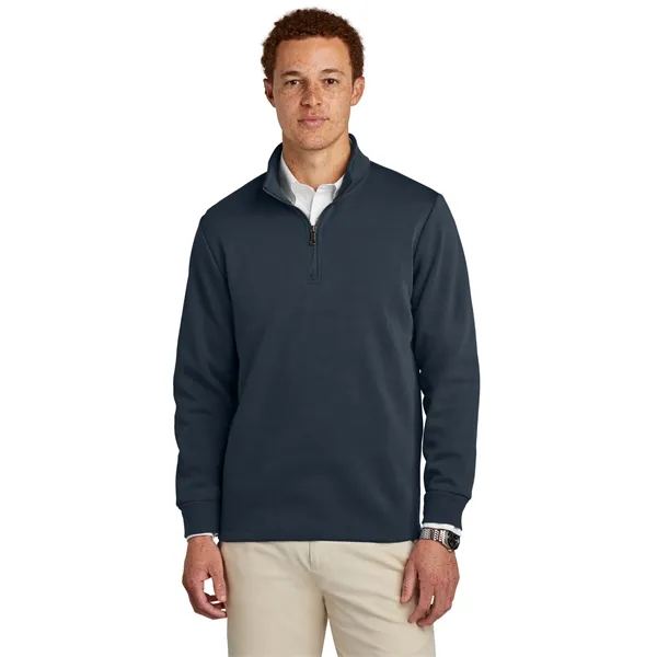 Brooks Brothers Double-Knit 1/4-Zip... from ASI 84863 SanMar