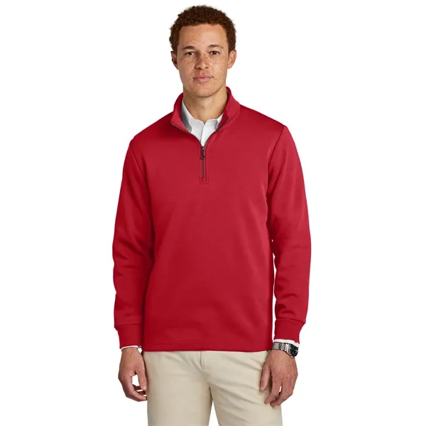 Brooks Brothers Double-Knit 1/4-Zip... from ASI 84863 SanMar