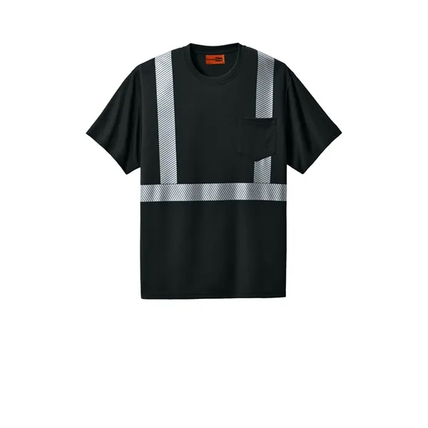 CornerStone Enhanced Visibility Segmented Tape Tee... from ASI 84863 SanMar