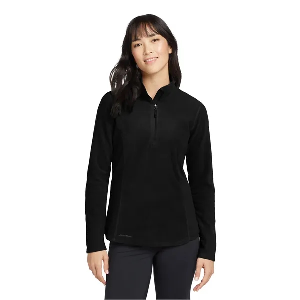 Eddie Bauer Ladies 1/2-Zip Microfleece Jacket... from ASI 84863 SanMar