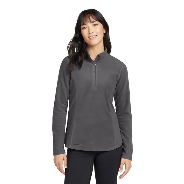 Eddie Bauer Ladies 1/2-Zip Microfleece Jacket... from ASI 84863 SanMar