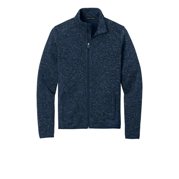 Port Authority Sweater Fleece Jacket.... from ASI 84863 SanMar