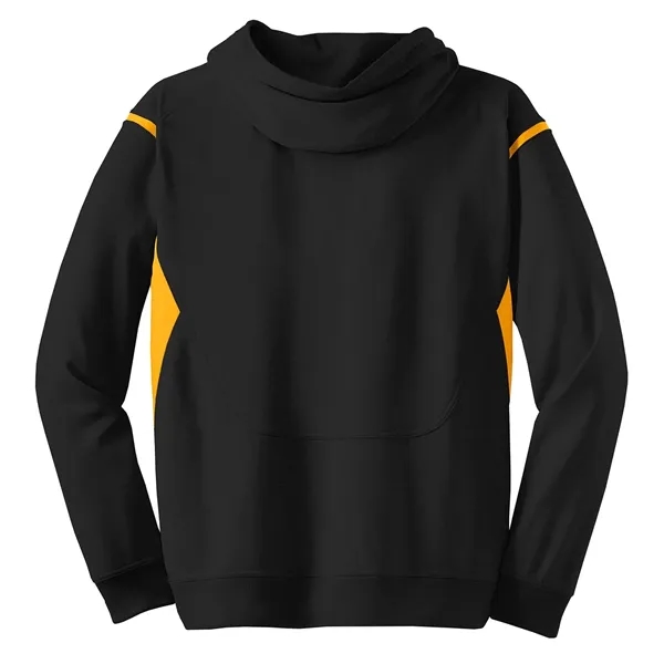 Sport-Tek Tech Fleece Colorblock Hooded Sweatshirt.... from ASI 84863 SanMar
