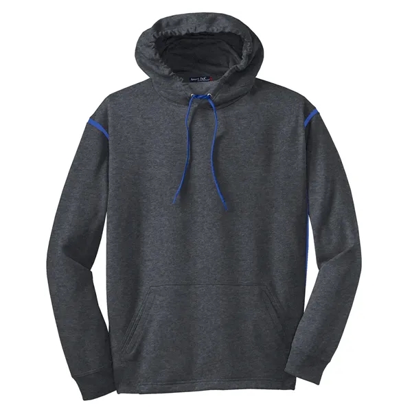 Sport-Tek Tech Fleece Colorblock Hooded Sweatshirt.... from ASI 84863 SanMar