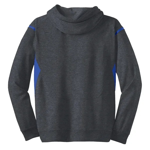 Sport-Tek Tech Fleece Colorblock Hooded Sweatshirt.... from ASI 84863 SanMar