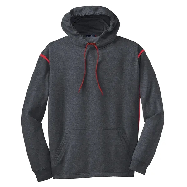 Sport-Tek Tech Fleece Colorblock Hooded Sweatshirt.... from ASI 84863 SanMar