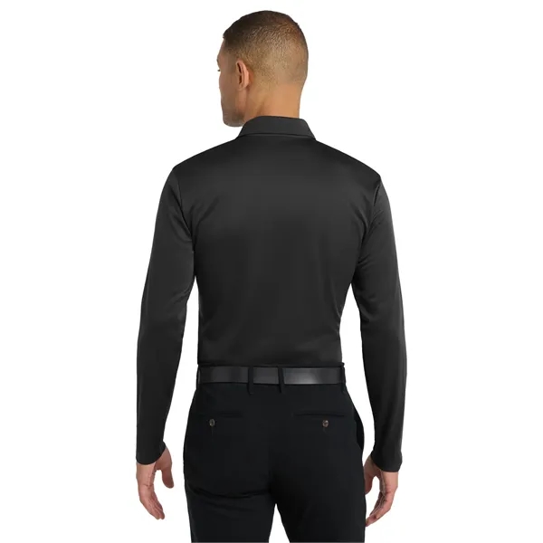 Port Authority Silk Touch Performance Long Sleeve Polo.... from ASI 84863 SanMar