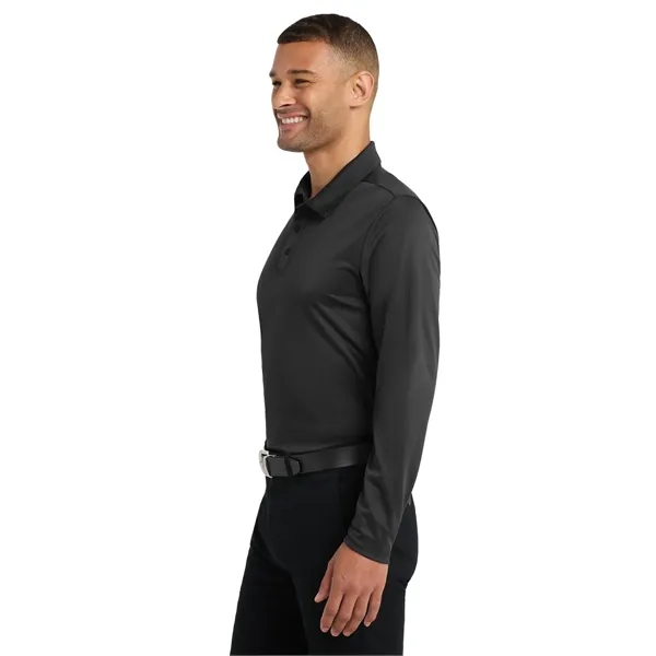 Port Authority Silk Touch Performance Long Sleeve Polo.... from ASI 84863 SanMar
