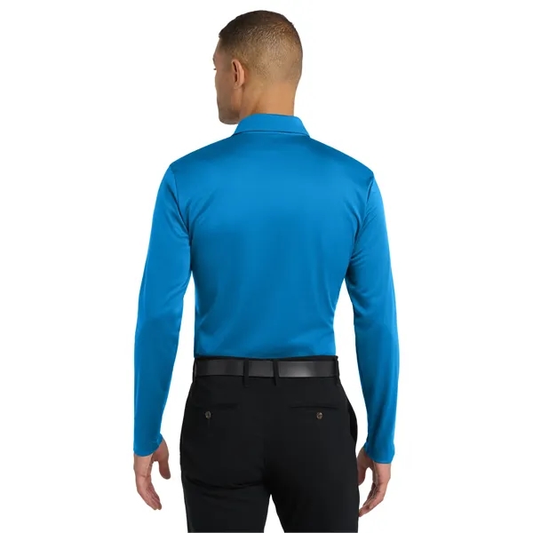 Port Authority Silk Touch Performance Long Sleeve Polo.... from ASI 84863 SanMar