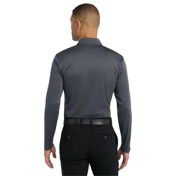 Port Authority Silk Touch Performance Long Sleeve Polo.... from ASI 84863 SanMar