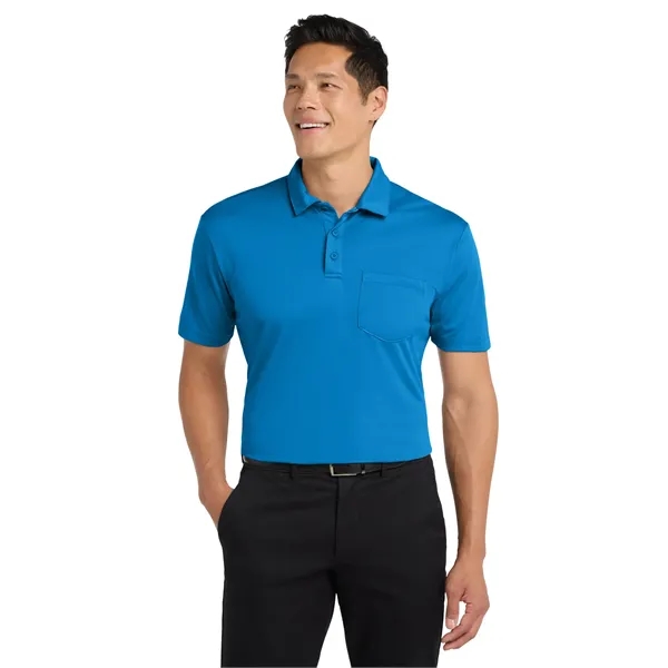Port Authority Silk Touch Performance Pocket Polo.... from ASI 84863 SanMar