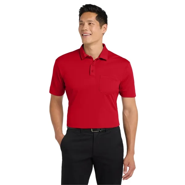 Port Authority Silk Touch Performance Pocket Polo.... from ASI 84863 SanMar