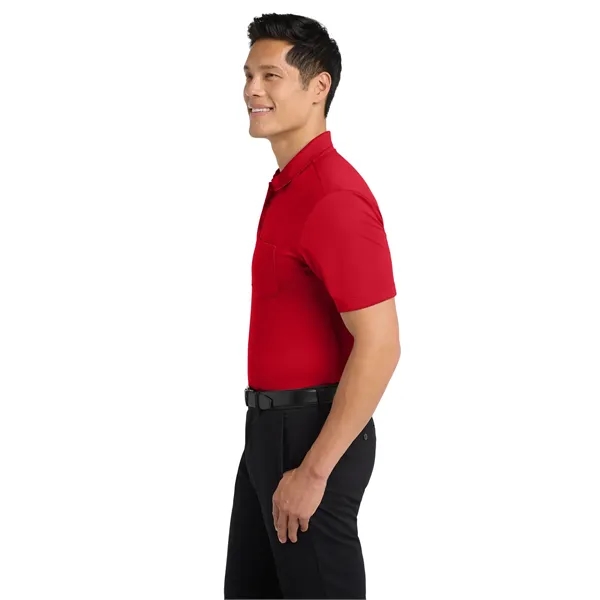 Port Authority Silk Touch Performance Pocket Polo.... from ASI 84863 SanMar