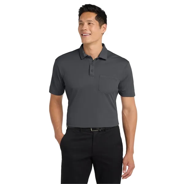 Port Authority Silk Touch Performance Pocket Polo.... from ASI 84863 SanMar