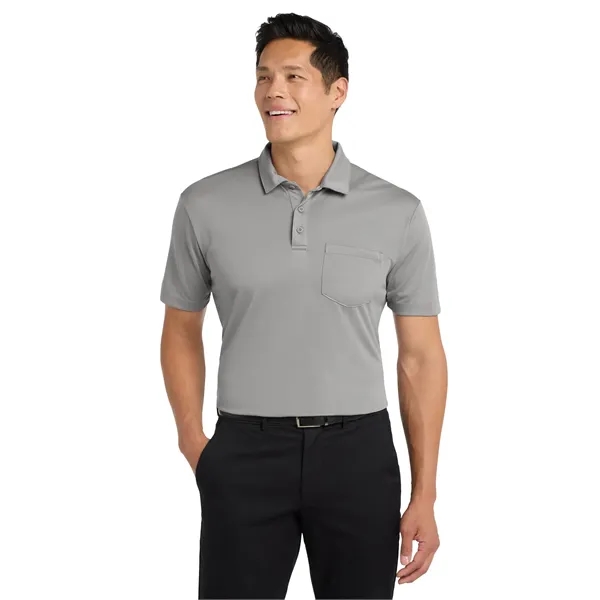 Port Authority Silk Touch Performance Pocket Polo.... from ASI 84863 SanMar