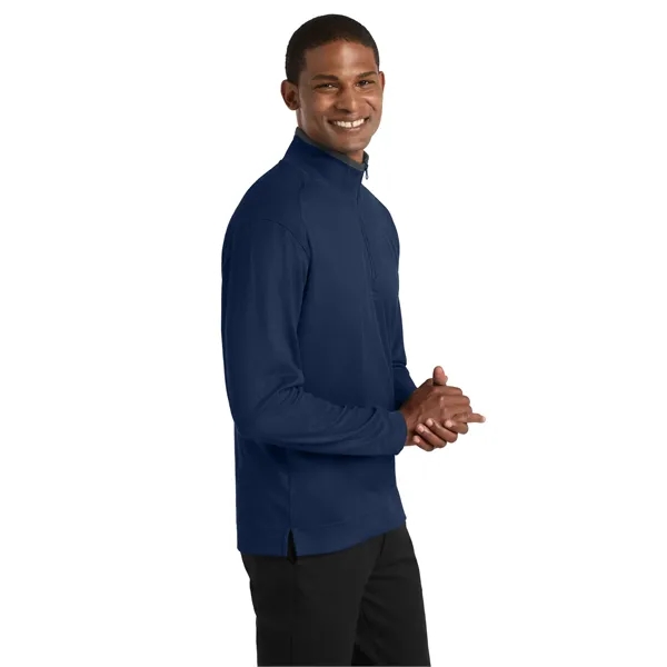Port Authority Vertical Texture 1/4-Zip Pullover.... from ASI 84863 SanMar