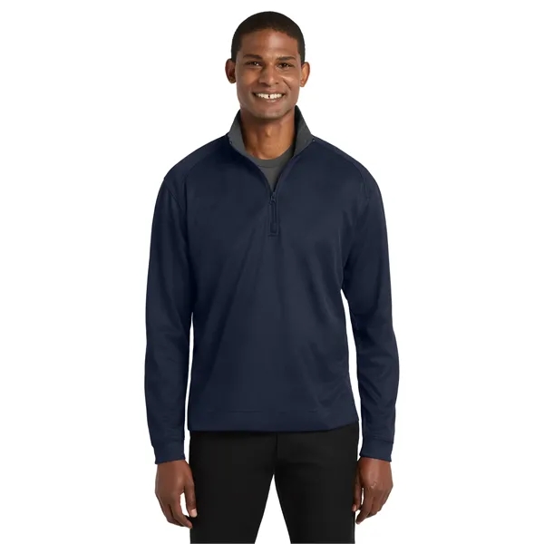Port Authority Vertical Texture 1/4-Zip Pullover.... from ASI 84863 SanMar