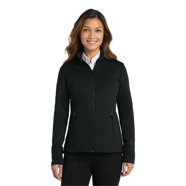 Port Authority Ladies Grid Fleece Jacket.... from ASI 84863 SanMar