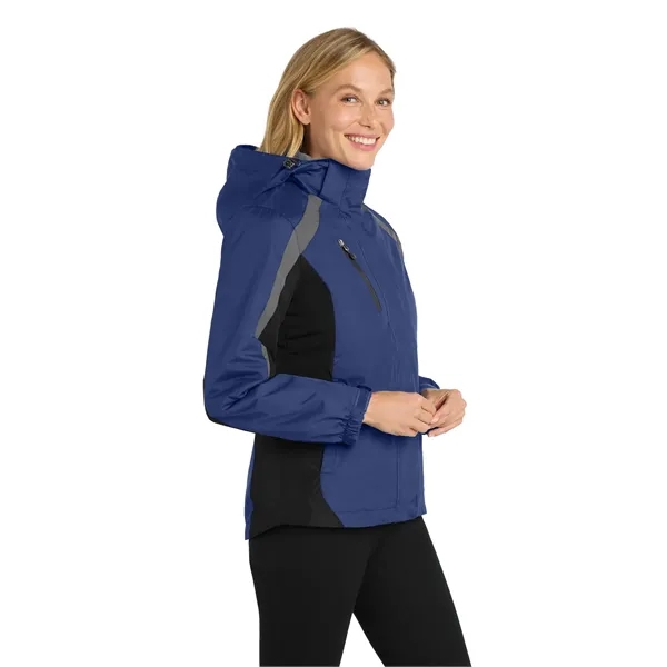 Port Authority Ladies Colorblock 3-in-1 Jacket.... from ASI 84863 SanMar