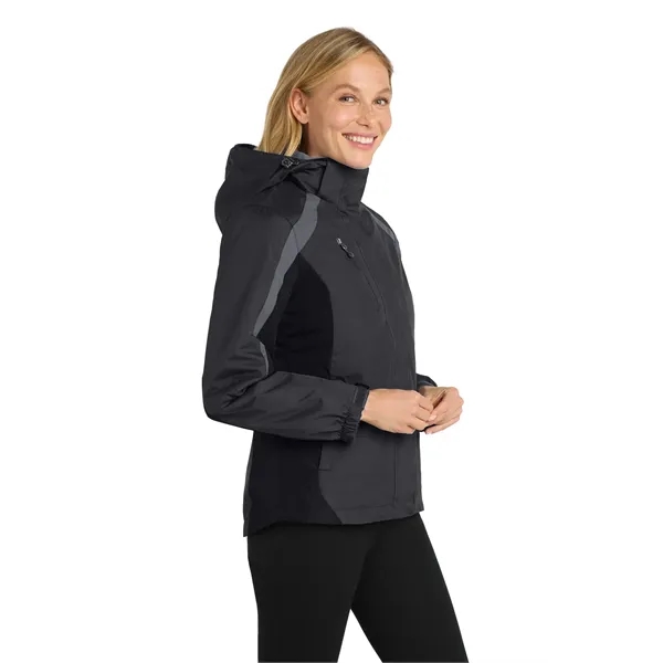 Port Authority Ladies Colorblock 3-in-1 Jacket.... from ASI 84863 SanMar